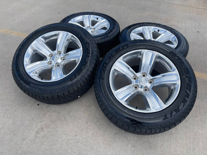 20" Dodge Ram 1500 OEM wheels rims 5x5.5 2453 tires 2018 2019 2020 2021