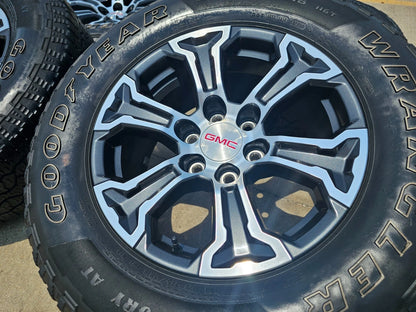 18" GMC Sierra AT4 Chevy Silverado OEM 5910 wheels rims 2022 2023 2024 2025