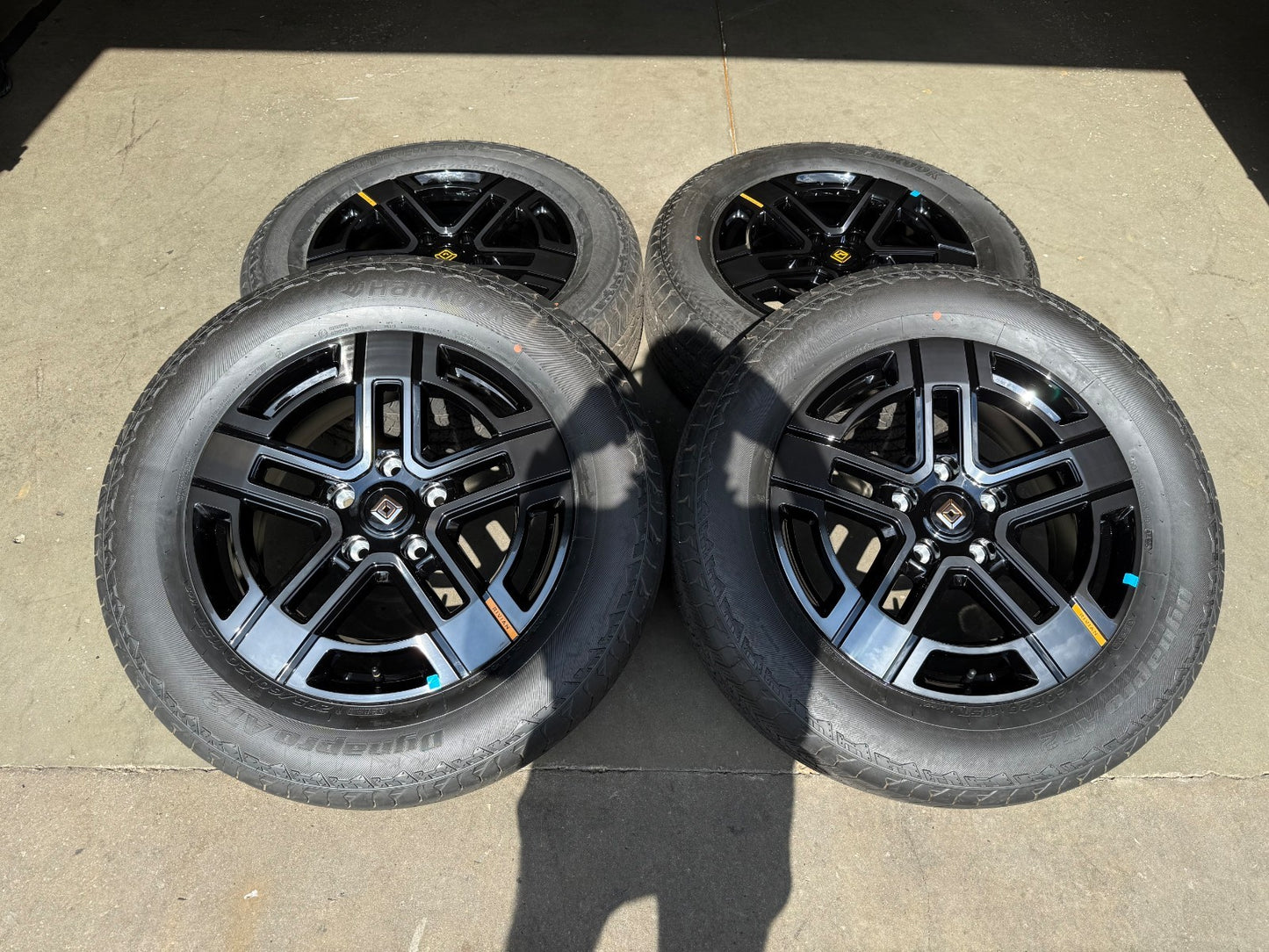 20" Rivian R1T R1S OEM wheels rims All Terrain DARK 2023 2024 2025 2026 2027 NEW