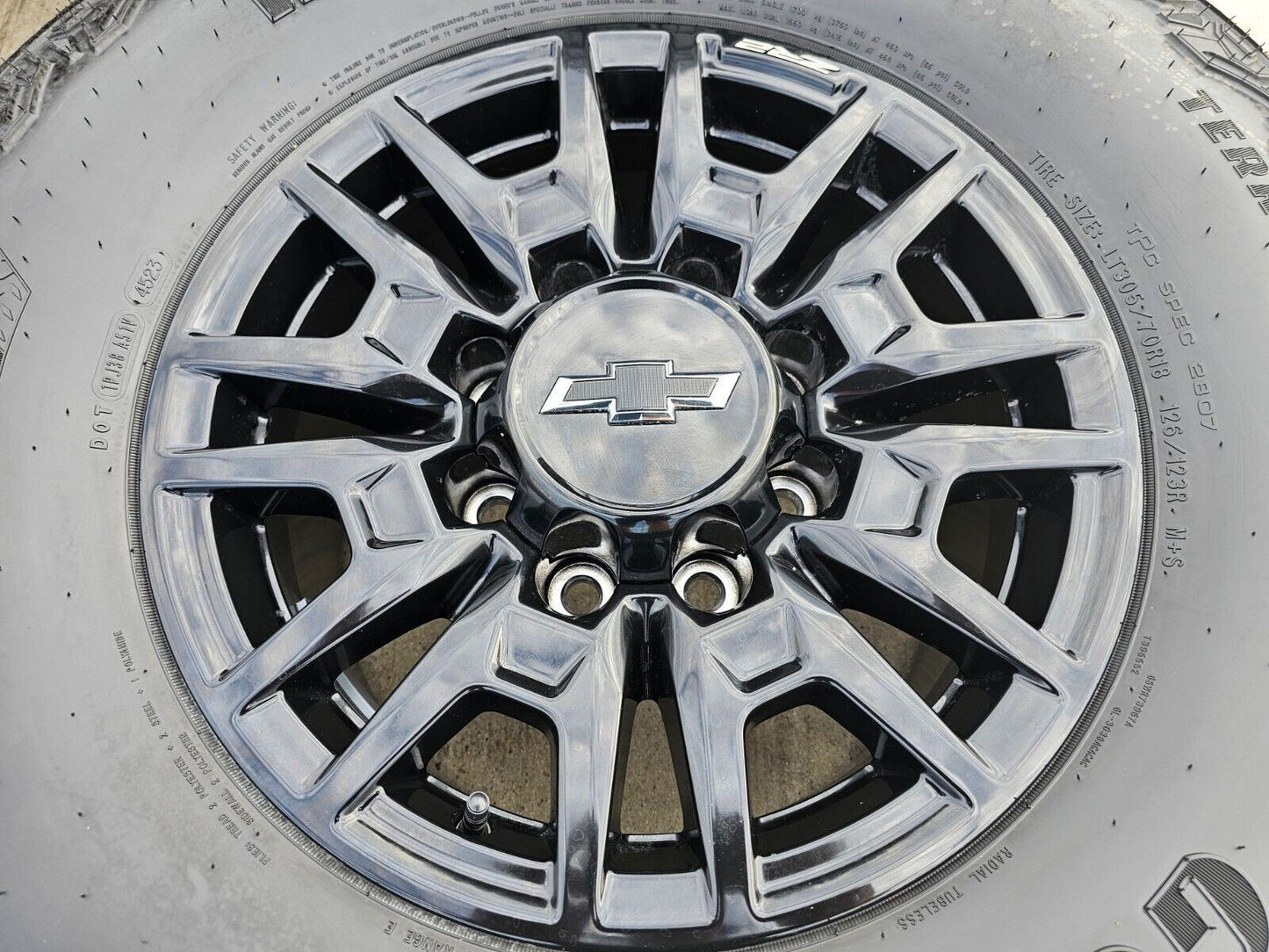 NEW 18" Chevy Silverado ZR2 Trail Boss 2500 OEM wheels rims # 14122 2011-2027