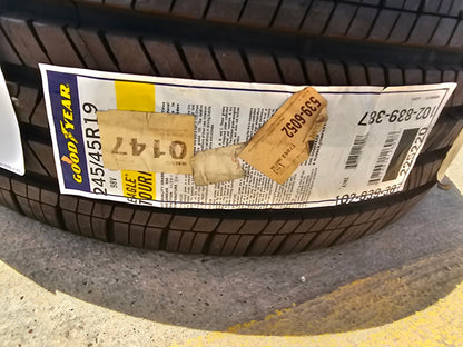 (1) 245/45/19 Goodyear Eagle Touring tire 245/45R19 98V M+S NEW