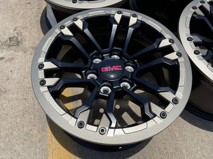 18" GMC Sierra Chevy Silverado OEM Beadlock wheels rims Canyon Colorado NEW