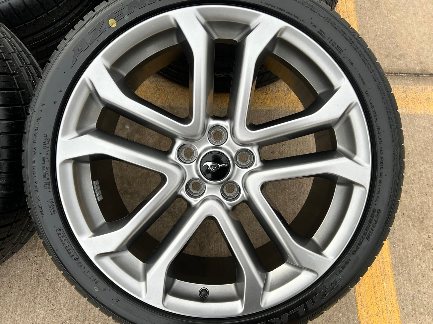 20" Ford Mustang GT OEM 10167 wheels rims 2021 2022 2023 2024 2025 FALKEN NEW