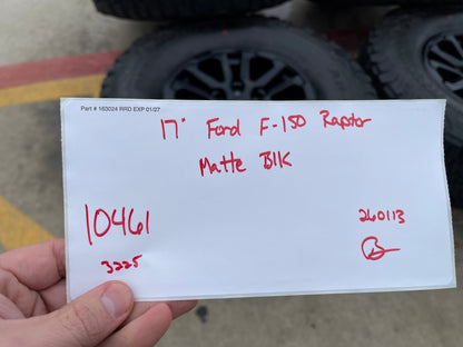 17" Ford F-150 Raptor OEM 10611 rims wheels Bronco SET 2026 2027 BFG 35" NEW