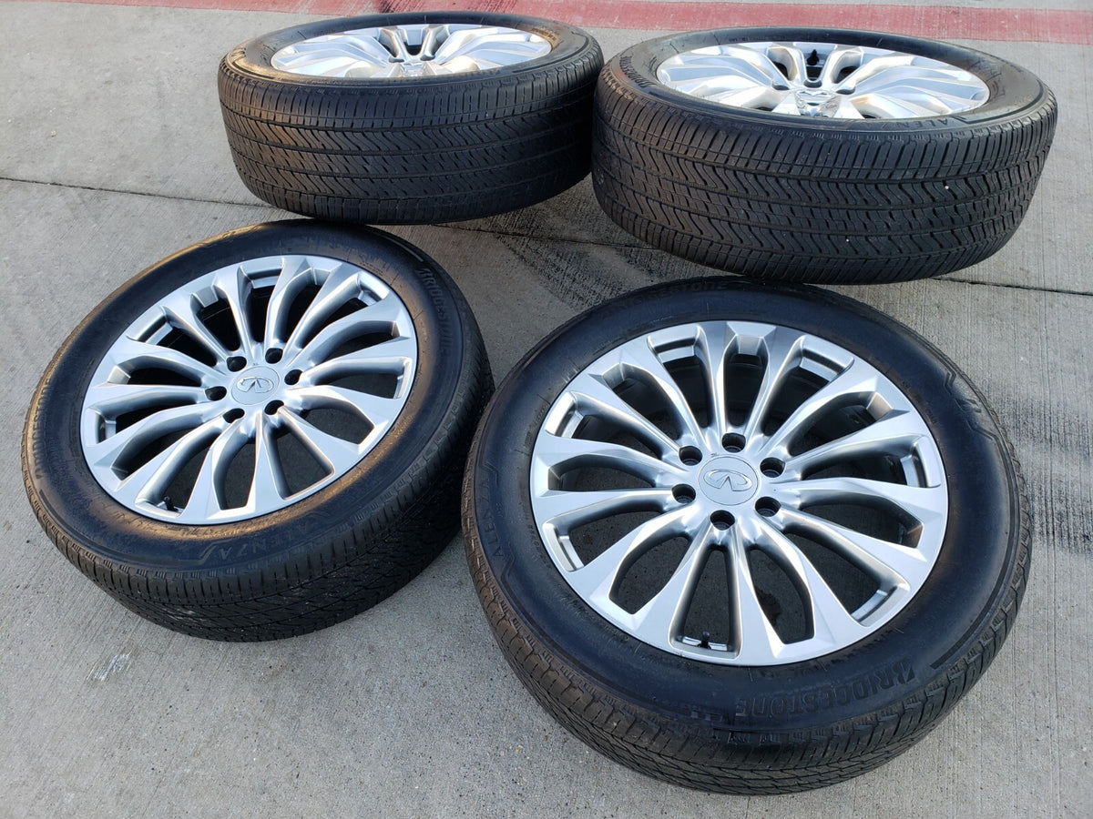 22" Infiniti QX80 QX56 Nissan Titan OEM 62799 73770 wheels rims tires SET