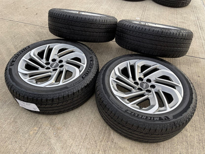 22" Lincoln Navigator OEM 94225 rims wheels BLACK LABEL SET MICHELIN