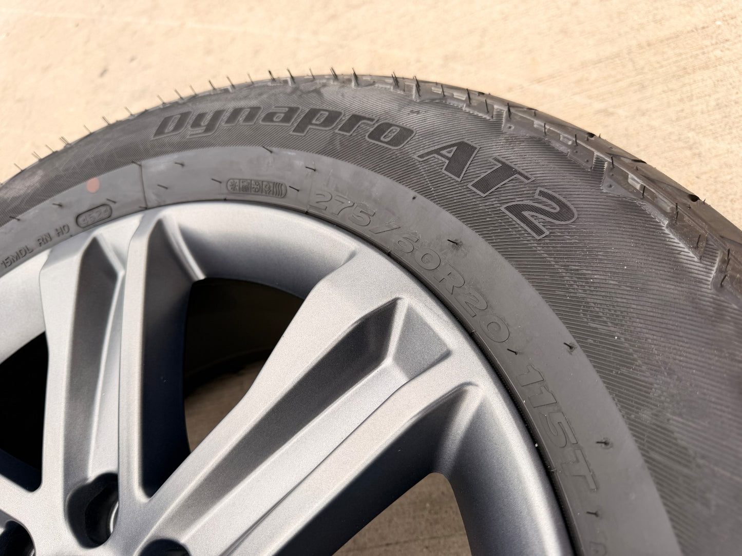 20" Ford F-150 FX-4 PLATINUM OEM rims wheels 10344 Expedition HANKOOK A/T2 NEW