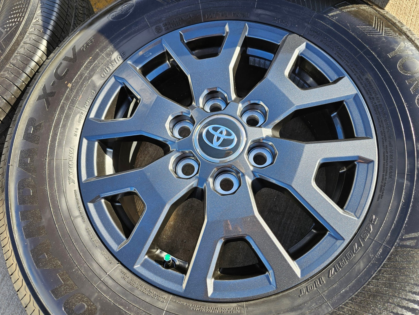17" Toyota Tacoma 4Runner TRD OEM 94254 10637 only rims 2024 2025 2026 2027 NEW