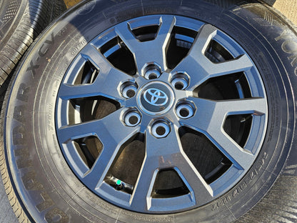 17" Toyota Tacoma 4Runner TRD OEM 94254 10637 only rims 2024 2025 2026 2027 NEW