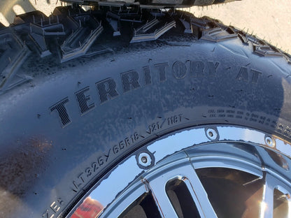 18x9 GEAR 737 wheels rims tires Ford F-150 Chevy RAM 1500 Tacoma 6x139 6x135