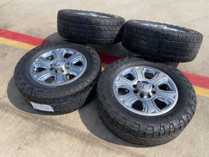 20" Dodge Ram 2500 3500 OEM 2477 CHROME wheels rims tires SET
