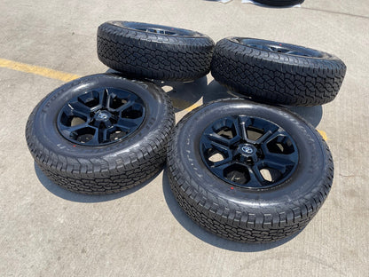 17" 4Runner Toyota Tacoma OEM black wheels rims 75153 FJ 2022 2023 2024 NEW