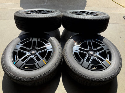 20" Rivian R1T R1S OEM wheels rims All Terrain DARK 2023 2024 2025 2026 2027 NEW