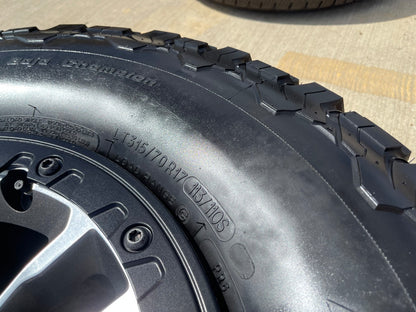 17" Jeep Wrangler 392 Gladiator Rubicon OEM 9329 BEADLOCK wheel rim BFG 35" NEW