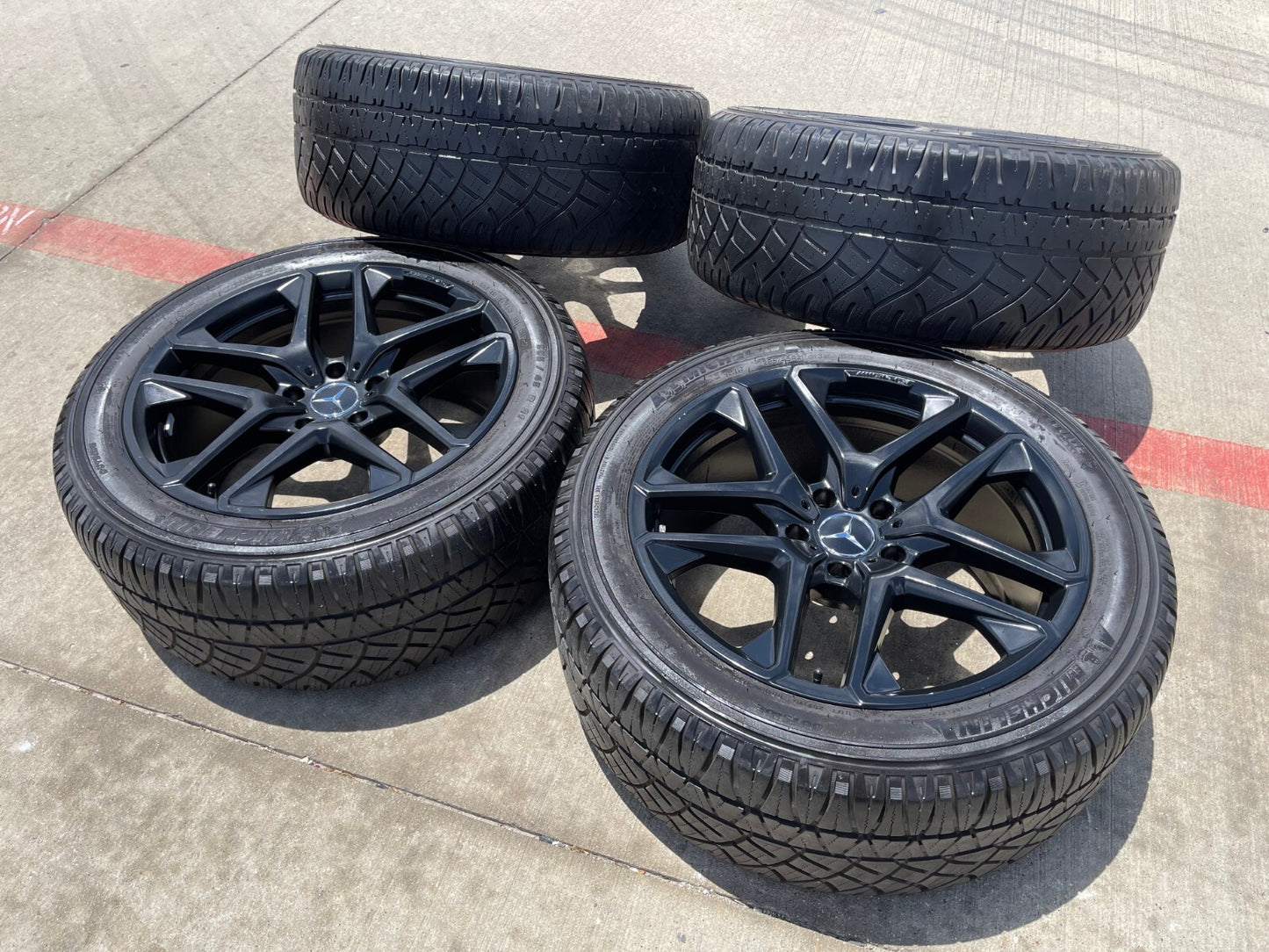 21" Mercedes G Wagon G63 AMG OEM wheels rims 2021 2022 2023 2024 2025 MICHELIN