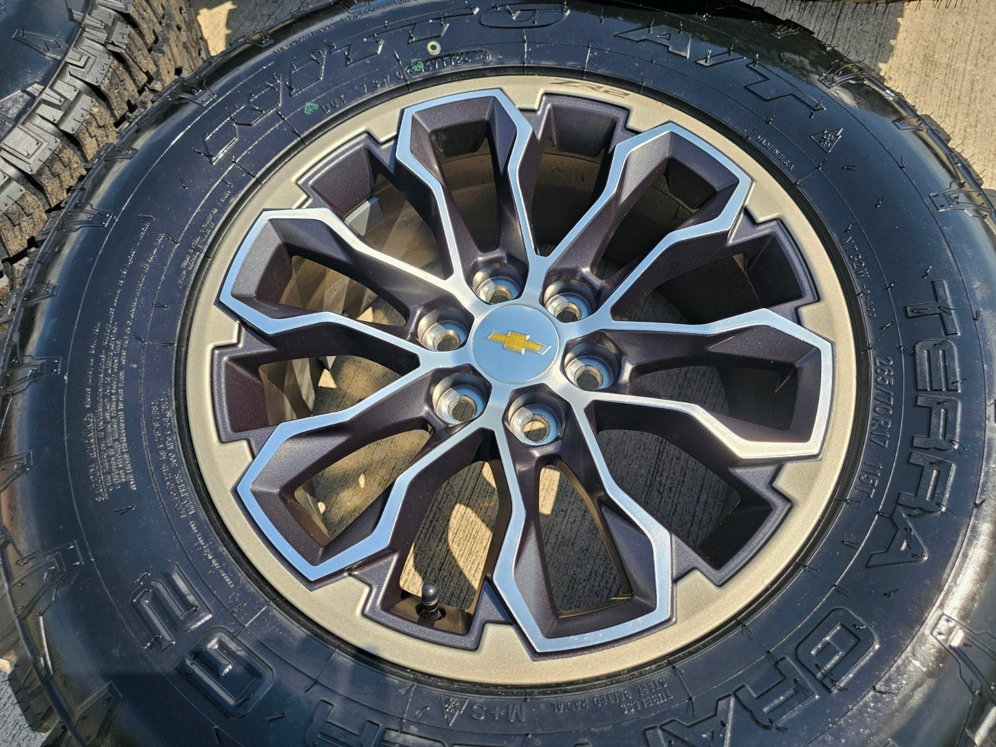 17" Chevy Colorado ZR2 OEM 5891 wheels rims tires GMC Canyon NEW NITTO