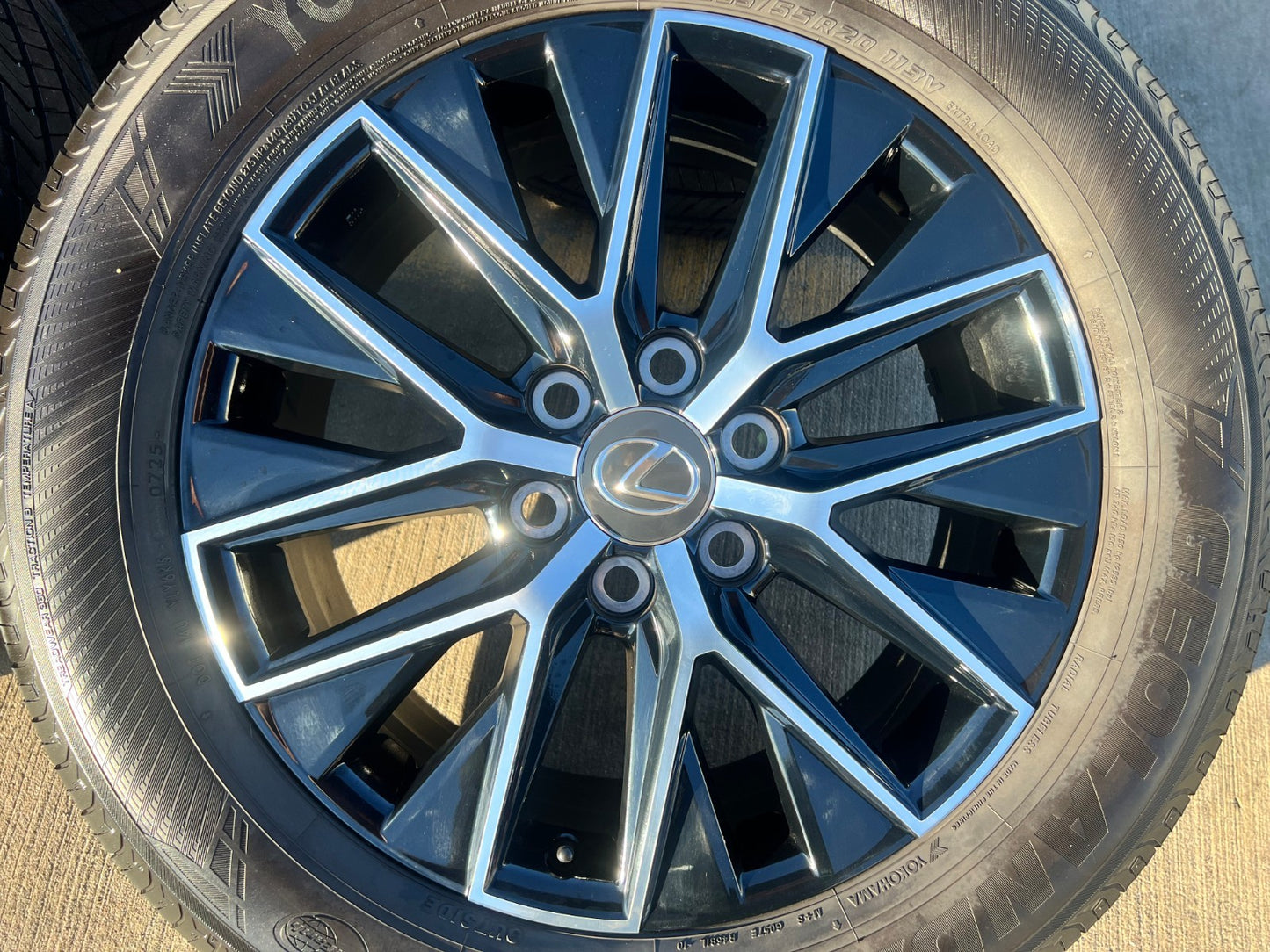20" Toyota Land Cruiser Tundra OEM wheels rims 10545 Lexus GX550 LX600 2025 2026
