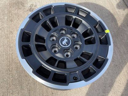 17" Ford Bronco wheel rim OEM 22025 Ranger BLACK 2023 2024 2025 2026 NEW