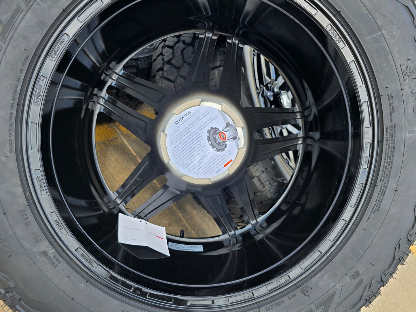 20" 20x9 Hartes Metal Savage Jeep Wrangler wheels rims 5x127 5x5 FALKEN 33" NEW