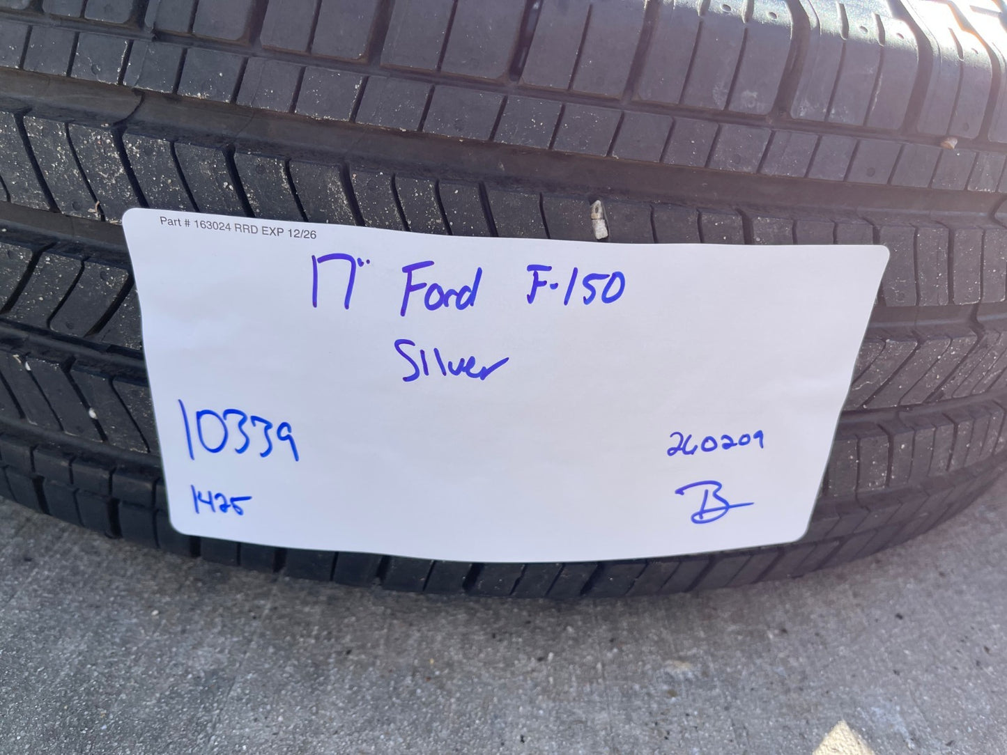 17" Ford F-150 Expedition OEM 10339 rims wheels 2023 2024 2025 2026 NEW MICHELIN