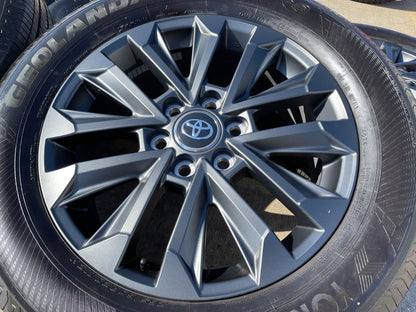 (5) 20" Toyota Land Cruiser OEM wheels rims 94057 Tundra Sequoia 2024 2025 2026