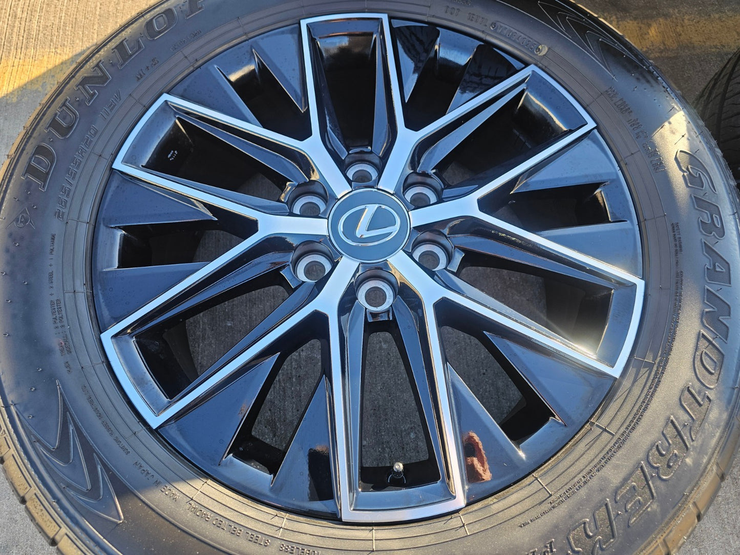 20" Lexus GX550 OEM wheels rims Toyota Land Cruiser Tundra 10545 LX600 NEW 2026