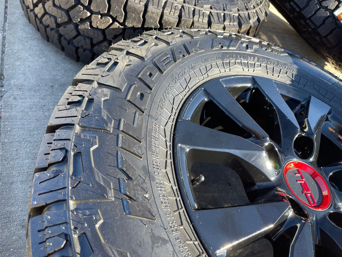 18" Toyota Land Cruiser Tundra TRD PRO OEM 75195 wheels rims SET FALKEN A/T4 NEW