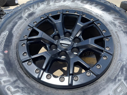 17" Ford F-150 Raptor R OEM BEADLOCK 10460 rims wheels 37" tires BFG