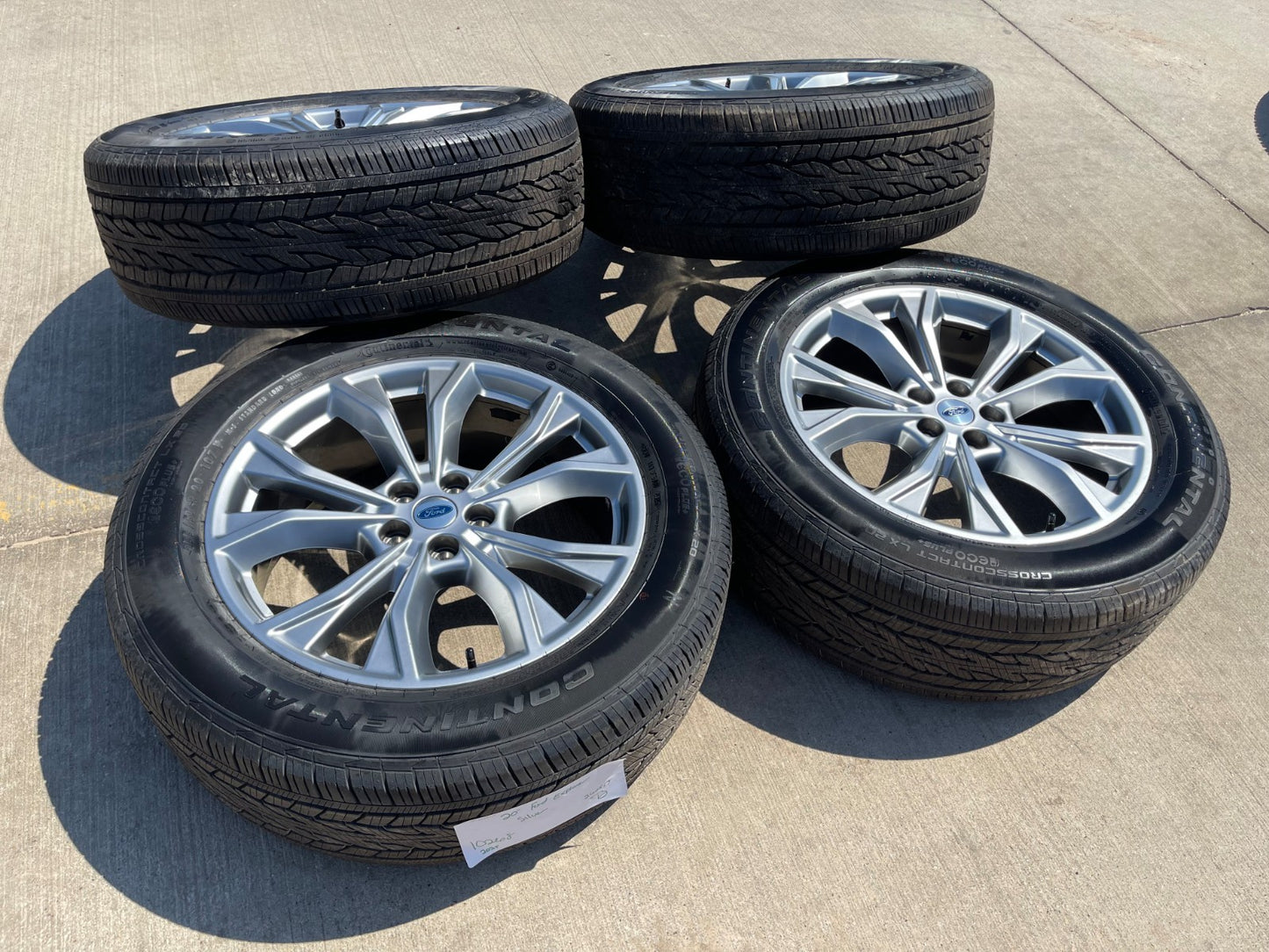 20" Ford Explorer Limited OEM rims wheels 10268 Lincoln Aviator CONTINENTAL NEW