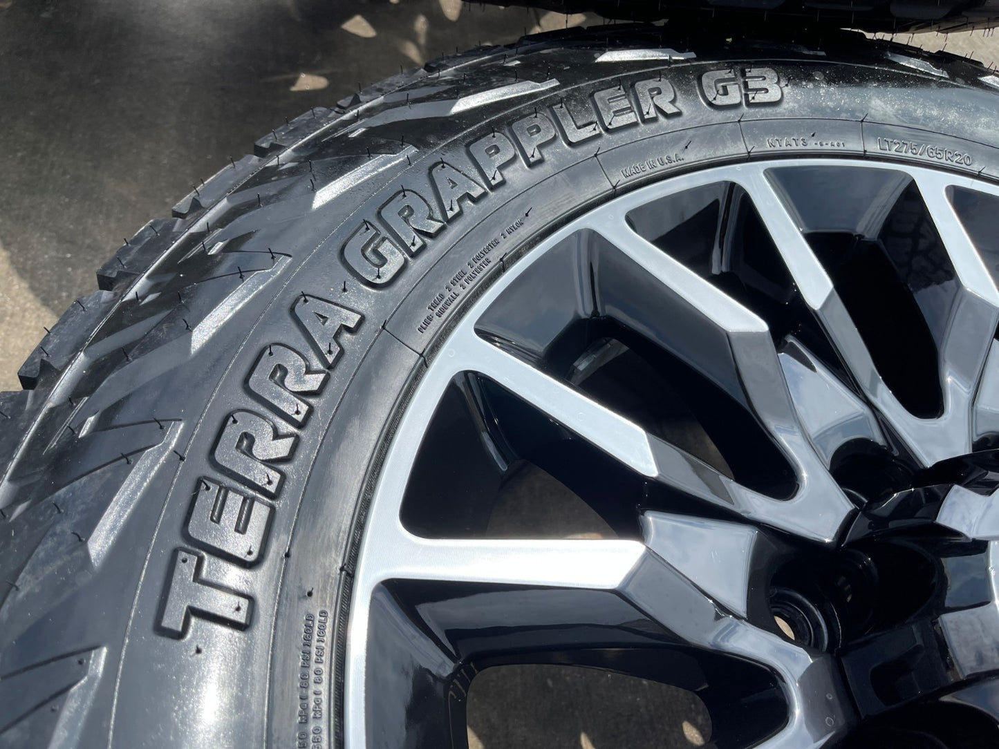 20" GMC Sierra Chevy Silverado 2500 3500 OEM Replica wheels rims NITRO 34" NEW