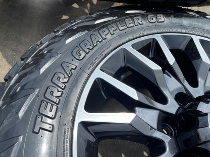 20" GMC Sierra Chevy Silverado 2500 3500 OEM Replica wheels rims NITRO 34" NEW
