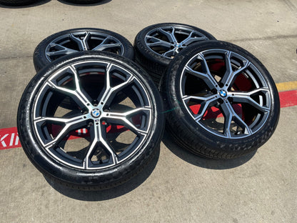 21" BMW OEM X5 X6 X7 Series OEM 86466 86468 wheels rims SET 2023 2024 2025 2026