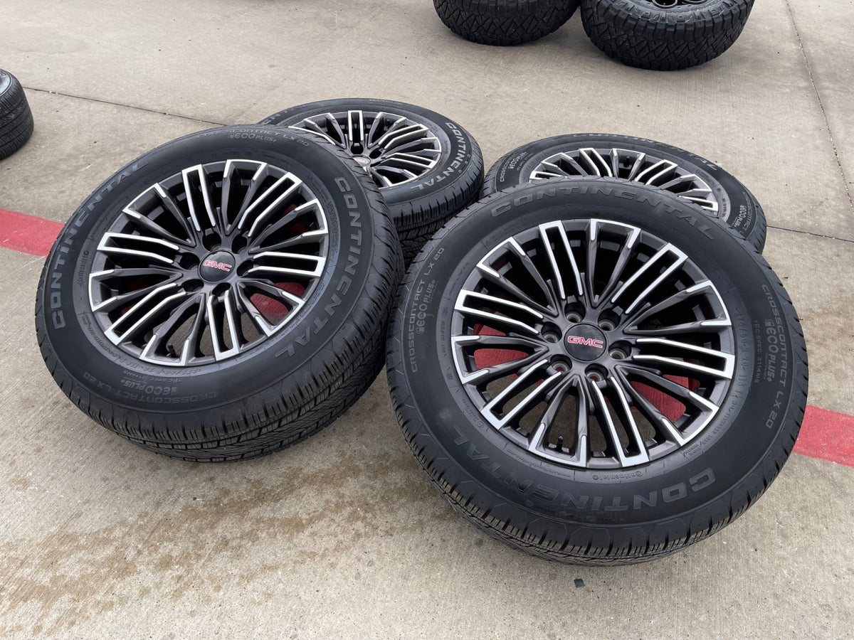 20" GMC Sierra Yukon XL Denali OEM wheels rims SET 2026 2027 NEW