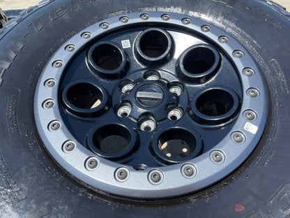 17" Ford F-150 Raptor OEM BEADLOCK 10612 rims wheels BFG KO2 37" SET NEW