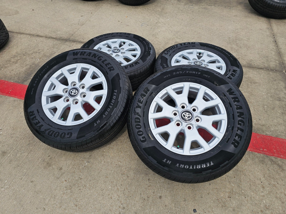 17" Toyota Tacoma 4Runner TRD OEM 10637 94254 wheels rims SET DISCOUNTED NEW !!!