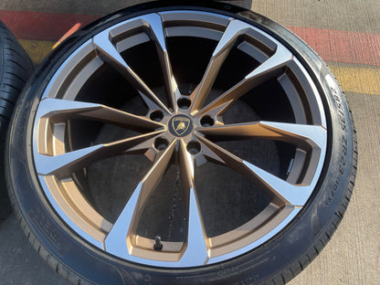 23" Lamborghini Urus Taigete OEM wheels rims 2022 2023 2024 2025 2026 BRONZE NEW