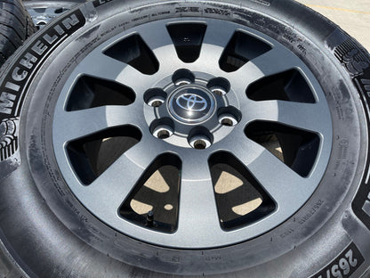 18" Toyota Land Cruiser OEM TRD wheels rims 95952 Tundra Sequoia MICHELIN