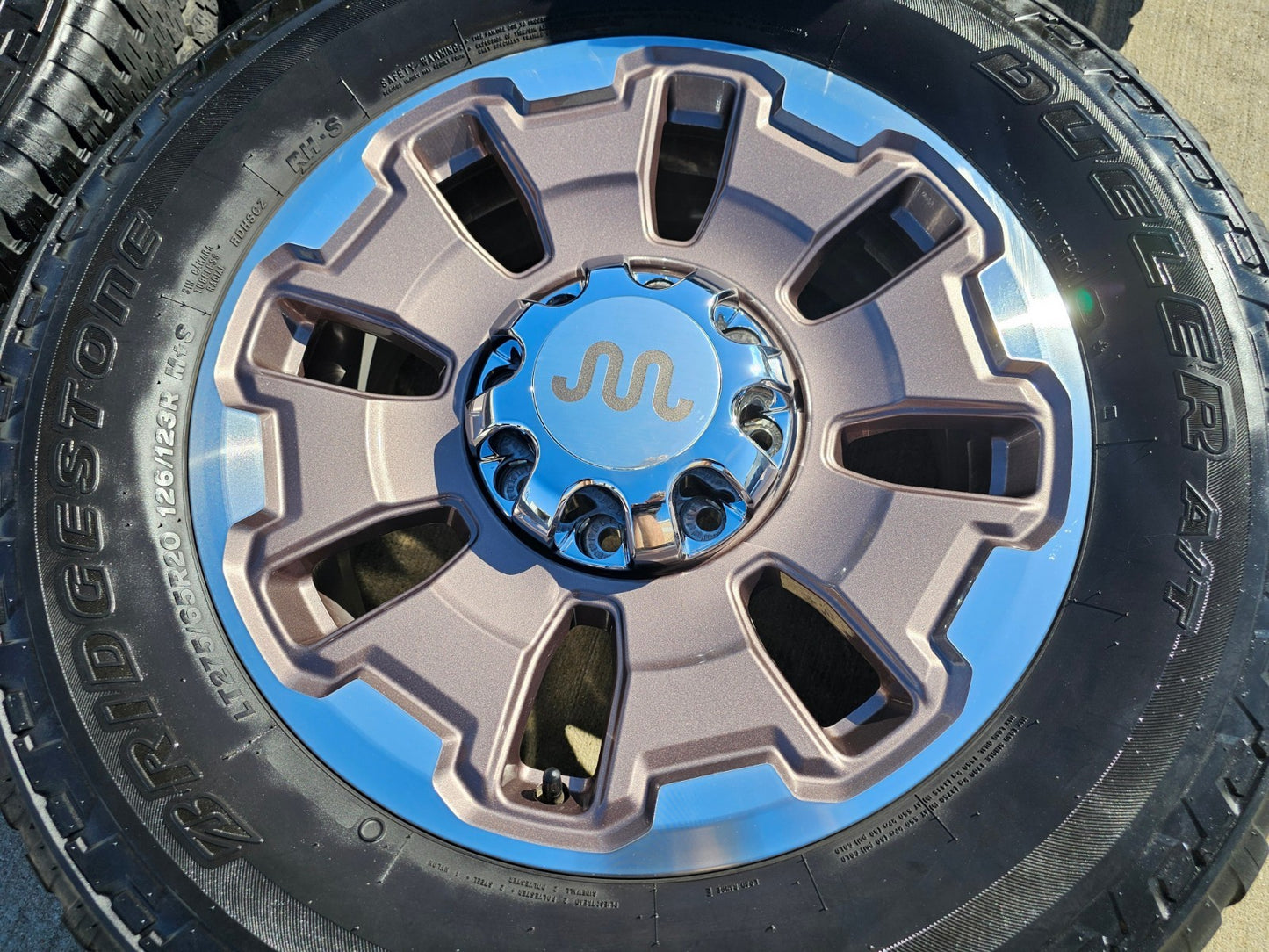 20" Ford F-250 F-350 OEM 10487 LIMITED KING RANCH tan wheels rims 2024 2025 2026