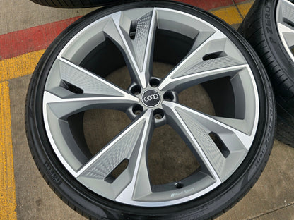 22" Audi RS7 OEM wheels rims A5 S5 RS5 S6 A6 RS6 S7 96748 2021 2022 2023 2024