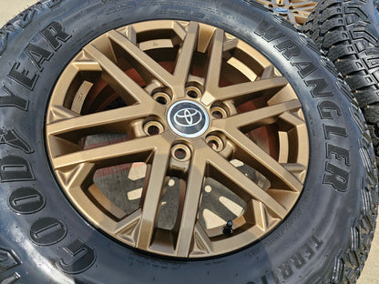 18" Toyota Tundra TRD OEM wheels rims 75281 Sequoia LX600 2024 2025 2026 NEW