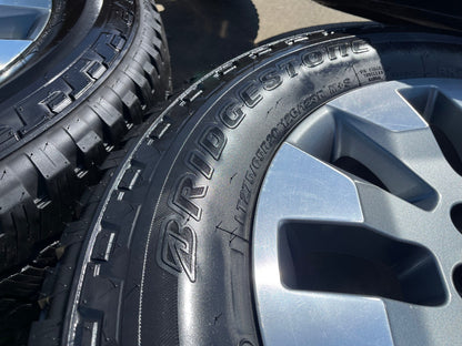 20" GMC Sierra Chevy Silverado 2500 3500 OEM 5960 5947 wheels rims BRIDGESTONE