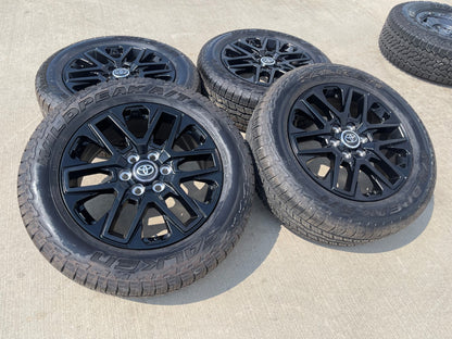 20" Toyota Tundra TRD wheels rims OEM SET TSS # 75276 95295 Sequoia FALKEN A/T3