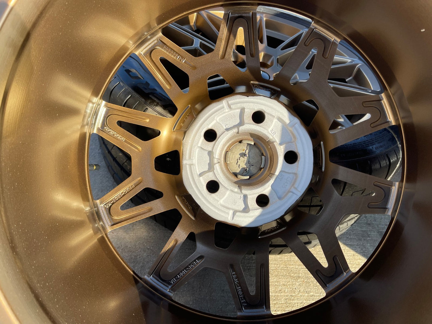 19" Ford Mustang GT Track Pack OEM 10600 10603 Bronze wheels rims 2025 2026 NEW