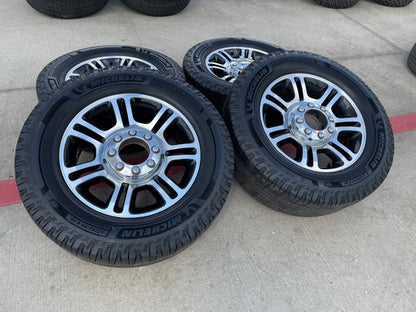 20" Ford F-250 F-350 OEM 3951 3845 LARIAT rims wheels tires MICHELIN DEFENDER