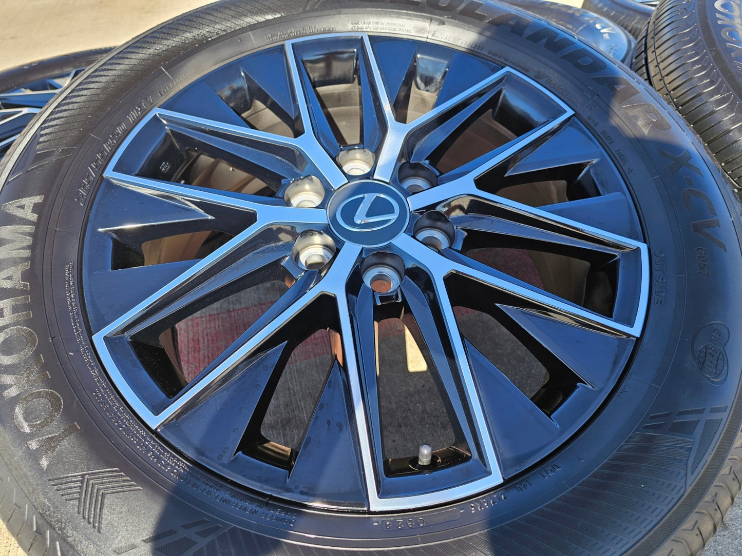 20" Lexus GX550 OEM wheels rims Toyota Land Cruiser Tundra 10545 LX600 YOKOHAMA