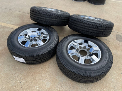 18" GMC Sierra DENALI Chevy Silverado 2500 3500 OEM 5702 wheels rims MICHELIN