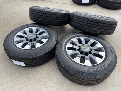 20" Chevy Silverado GMC Sierra AT4 2500 3500 OEM 5960 5947 wheels rims MICHELIN