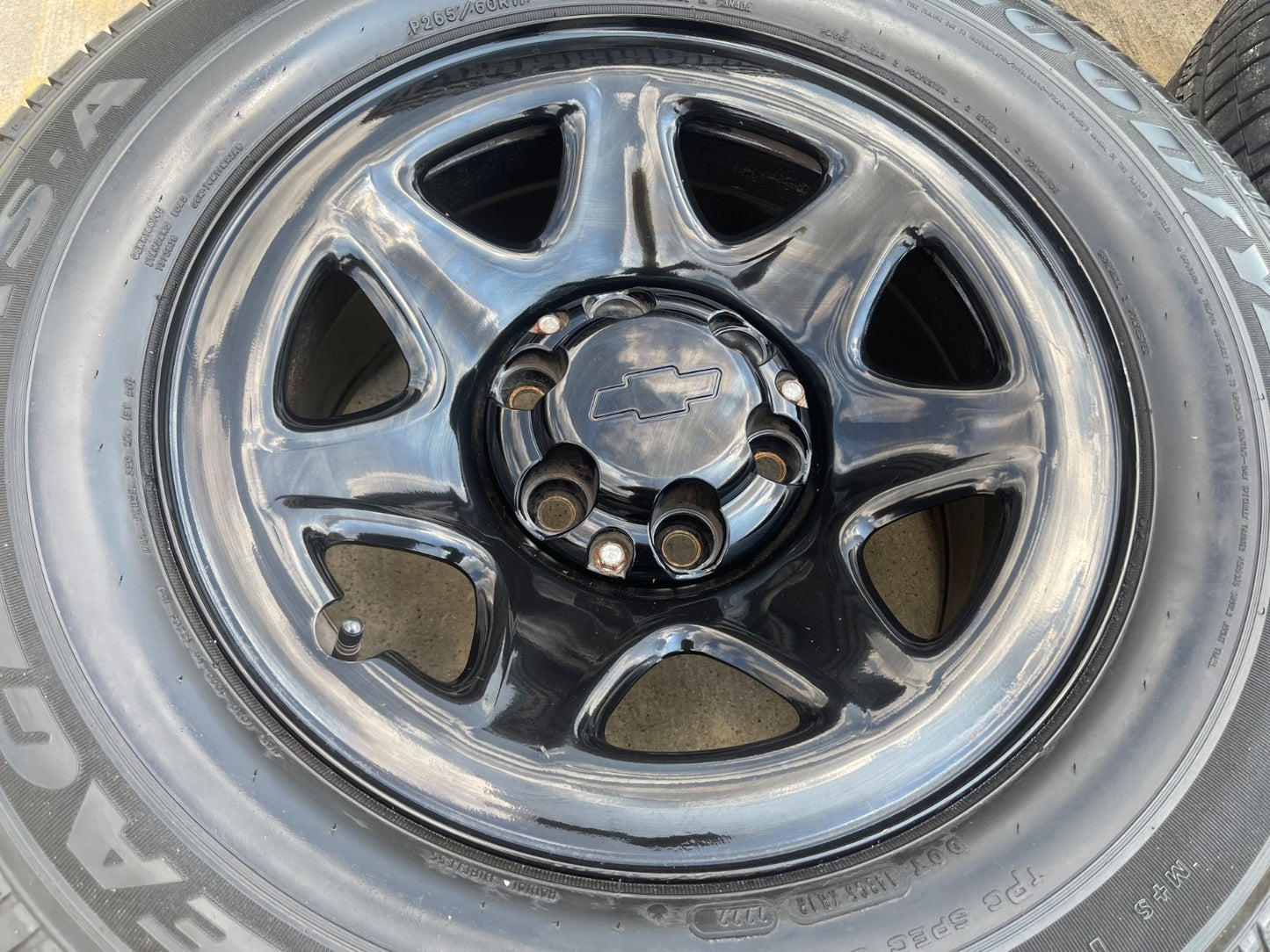 17" Chevy Tahoe PPV OEM Police Package 8111 SET wheels rims tires