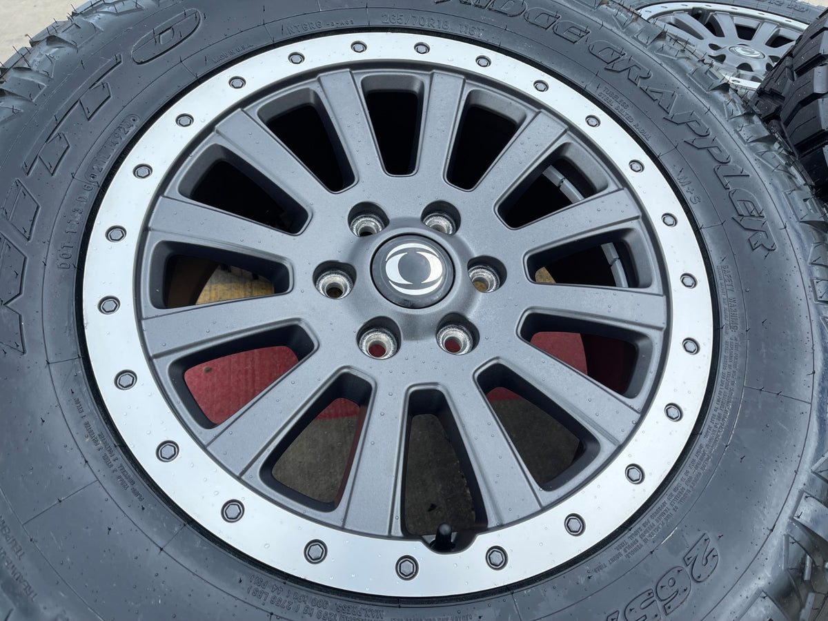 (4) 18" INEOS Grenadier OEM 2774-1 wheels rims Beadlock 2025 2026 2027 NEW NITRO