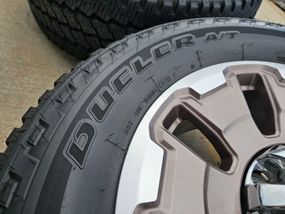 20" Ford F-250 F-350 OEM 10487 KING RANCH tan wheels rims 2024 2025 2026 NEW